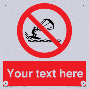 Custom No kite surfing